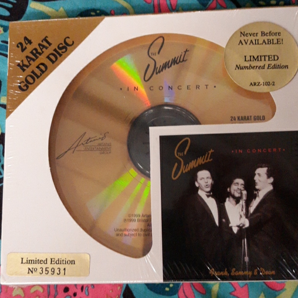 Rare 24 Karat Gold CD